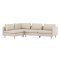 Zero sofa 3-seter beige.