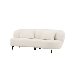 Luna sofa 3-seter hvit.