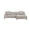 Viskan sofa chaiselong sofa hyrevendt lysegr.