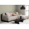 Viskan sofa chaiselong sofa hyrevendt lysegr.