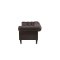 tran sofa 3 personers PU kunstlder brun.
