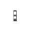 LyonB Regal Wandhngend 3 Regale schwarz.