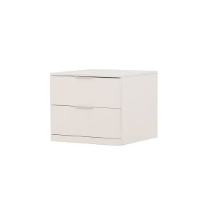Nice kommode 2 skuffer beige.