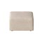Cubic poef beige.