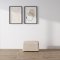 Cubic puf beige.