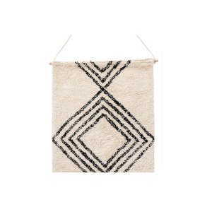 Love dekoracja ścienna bawełna offwhite.