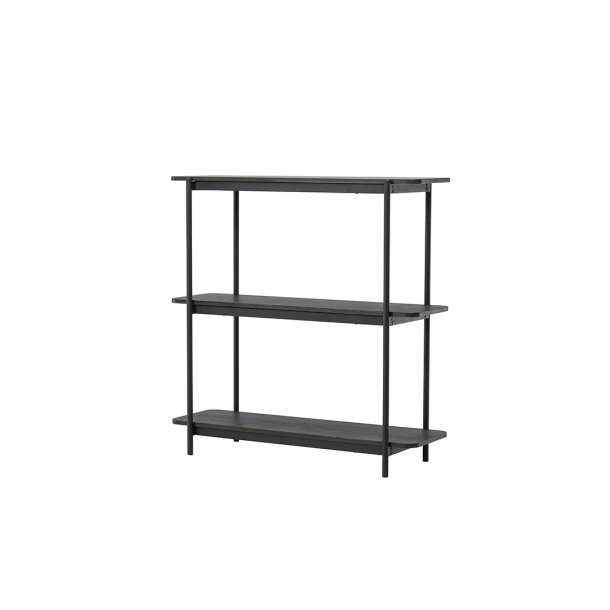 Heim regał 120 cm 3 płki czarne.