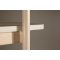 Heim Regal 190 cm 5 Regale whitewash.