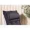 Cus Gartenkissen fr 5 Pos. einstellbar dunkel grau.