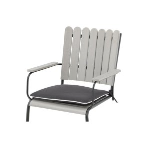 Holmsund Sitzkissen fr Gartenstuhl grau.