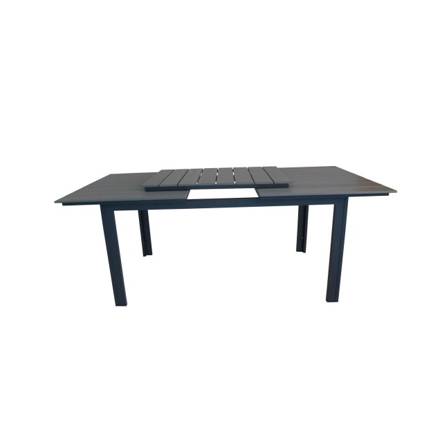 Levels hagebord inkl. tilleggsplate 224, 326 cm svart, gr .