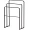 Drammen Wandgarderobe Handtuchhalter Stahl schwarz.