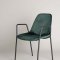 Kldesholmen spisestuestol med armln velour grn.