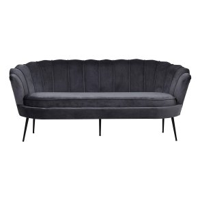 Nice sofa 3 seter velour gr.