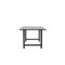 Oslo ensemble pour salle � manger table � manger 100x220 cm noir et 6 chaises Skagen boucl� beige.