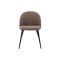 Tokyo ensemble pour salle � manger table � manger smoked �120x120-160-200 incl. 2 rallonges, 6 chaises boucl� marron.