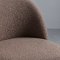 Kyoto ensemble pour salle � manger table � manger 100x210 cm naturel, 6 chaises boucl� marron.