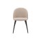 Tokyo ensemble pour salle � manger table � manger smoked �120x120-160-200 incl. 2 rallonges, 6 chaises boucl� beige.