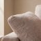 Lux sofa z szezlongiem prawostronna lub lewostronna, w komplecie 2 poduszki, beżowa.