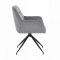 Moon spisestuestol med 360� dreiefunksjon velur gr�.