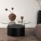 Bovall Couchtisch 90cm schwarz, Glas.