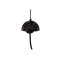 Lyckorna belysning pendel 55x15x40cm sort.