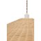 Herrestad belysning pendel 80x80x16cm natur.