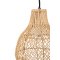 Varekil belysning pendel 20x20x25cm natur.
