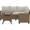 Brentwood Sofaset beige.