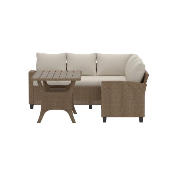 Brentwood Sofaset beige.