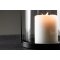 Flora świecznik tealight czarny.