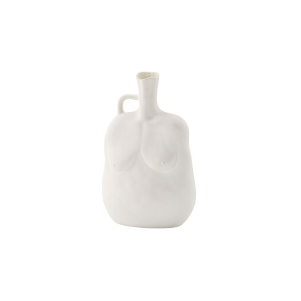 Conta vase offwhite.