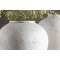 Globe vase beige.