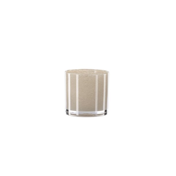 Glora Teelichthalter beige.