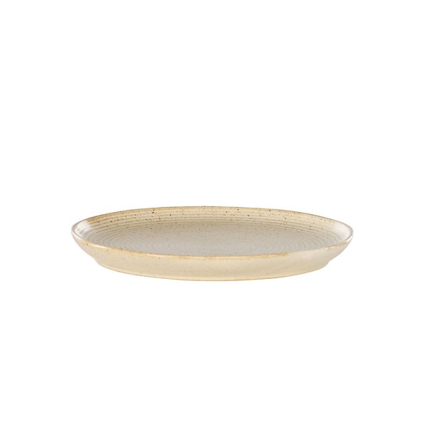 Active tallerken keramik beige.