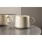 Active Tasse Keramik beige.