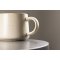 Active Tasse Keramik beige.