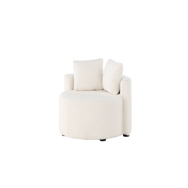 Kelso sofa til brn teddy hvid.