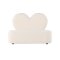 Kids sofa for barn teddy hvit.