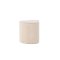 Heart puf teddy til brn beige.