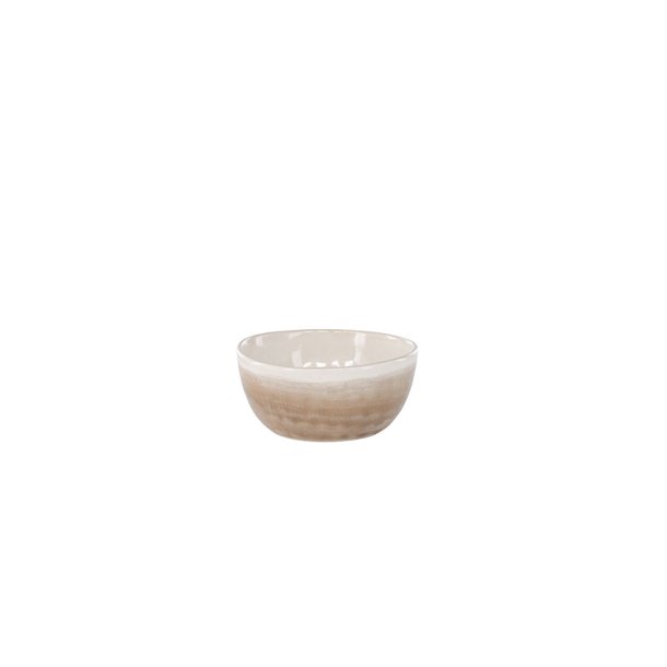 Jublie Schüssel Steingut beige.