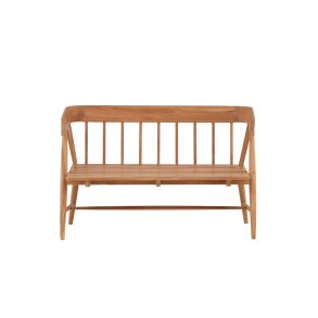 Split Gartensofa 2 Personen, Gartenbank Teak.