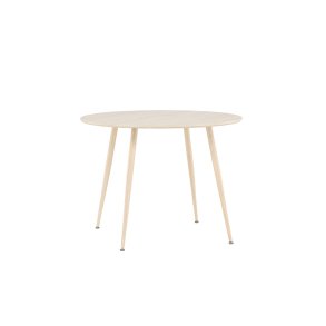 Plaza spisebord 100 cm whitewash.