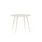 Plaza matbord 100 cm whitewash.