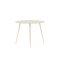 Plaza matbord 100 cm whitewash.