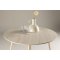 Plaza matbord 100 cm whitewash.