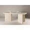Bassholmen matbord 90x180 cm whitewash.