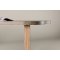 Eleonora Esstisch oval 100x230 cm braun.