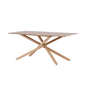 Piazza matbord 90x180 cm mocca.