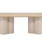Olivia Esstisch 100x210 cm beige.